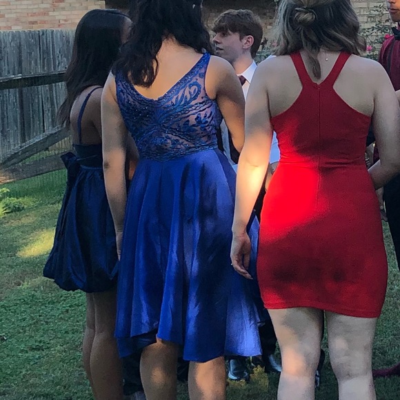 Royal Blue homecoming/prom dress - Picture 3 of 3